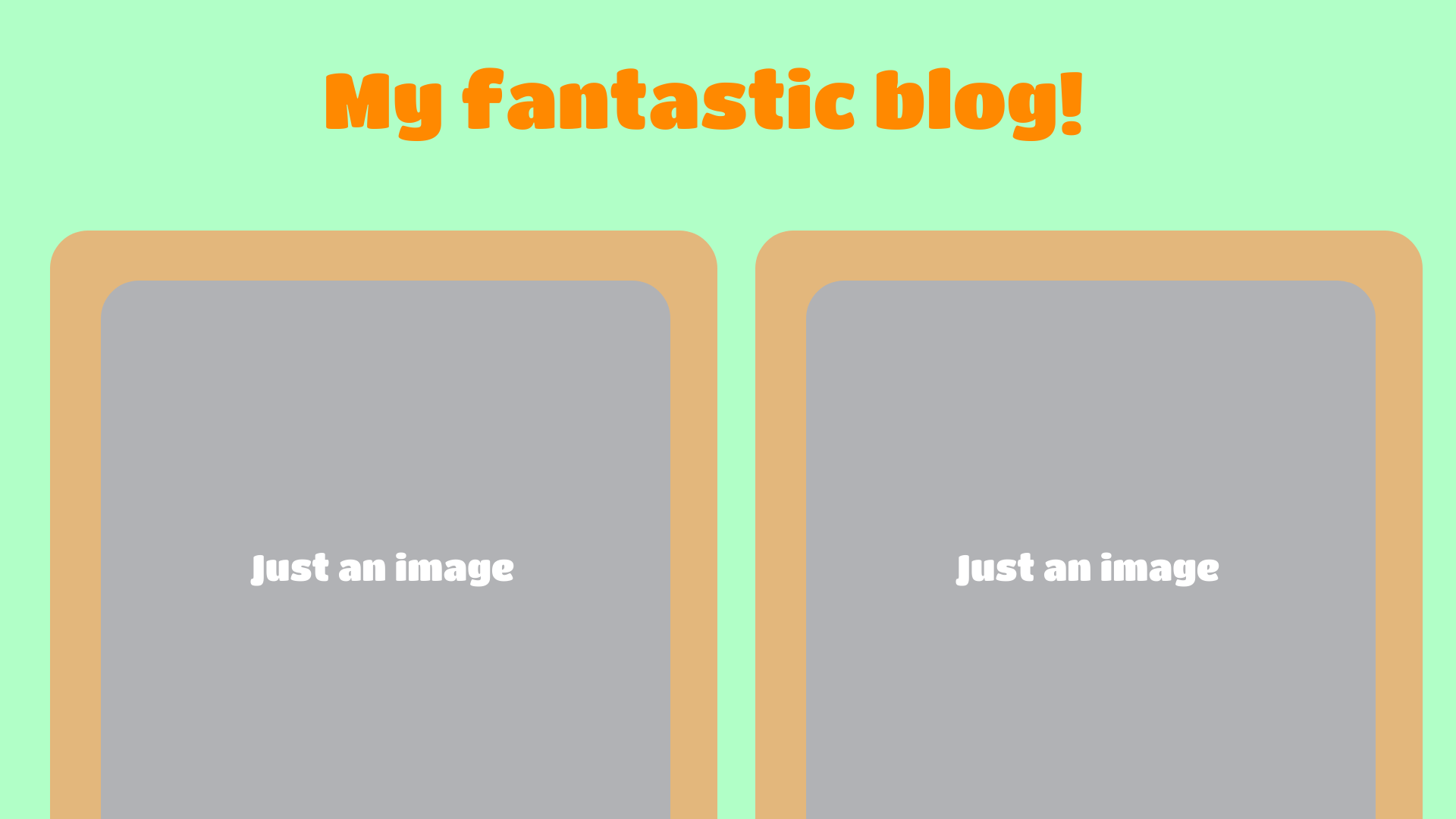 Rounded borders